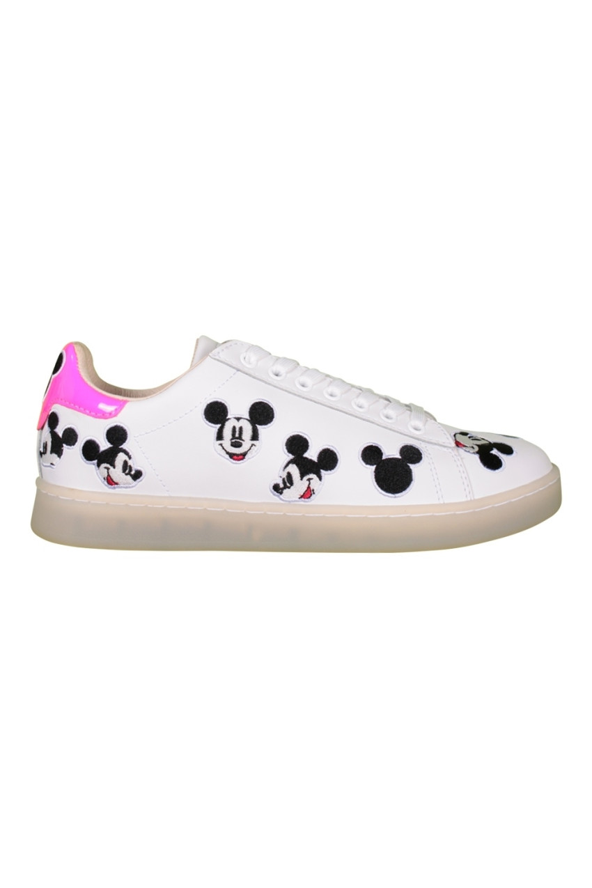 Ferracinshop Disney Woman White Shoes art. MD418 col. WHITE