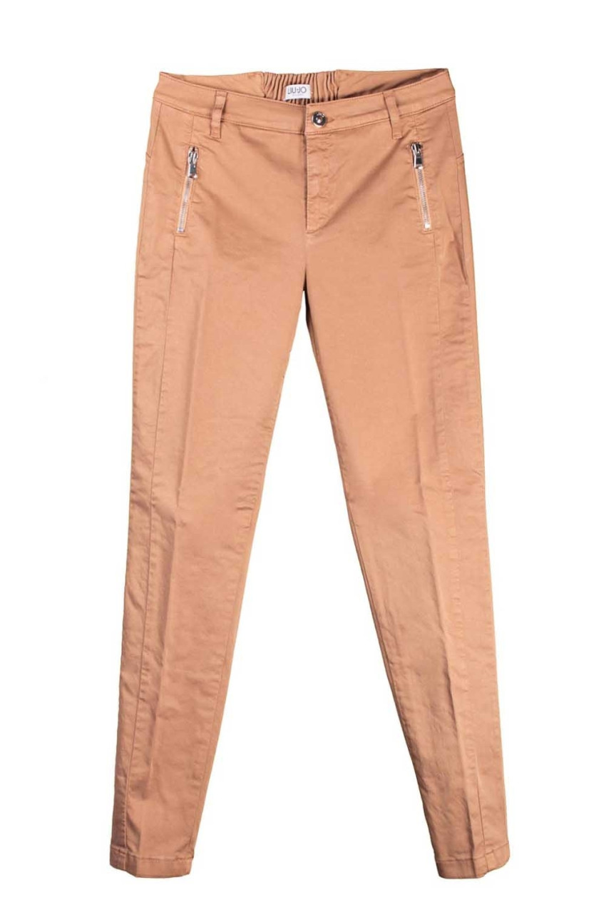 Ferracinshop Liu Jo Woman Beige Trousers art. WA0192 col. X0242 Men s women s and casual clothes