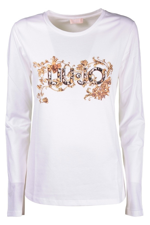 Ferracinshop T shirt Donna Liu Jo Bianco Men s women s and casual clothes