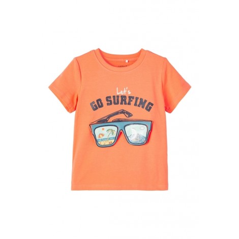 Orange Kid's Name It T-Shirt