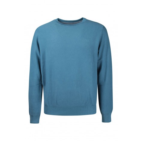 Blue Men's Sun68 Sweater
