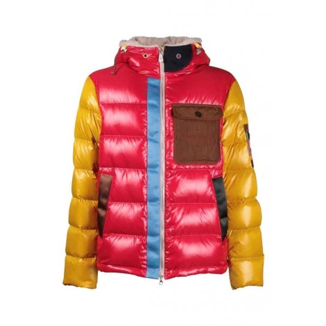 Man's Red Down Jacket Peuterey